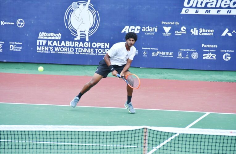 Karnataka’s Manish earns first ATP points at Ultratech Cement ITF Kalaburagi Open