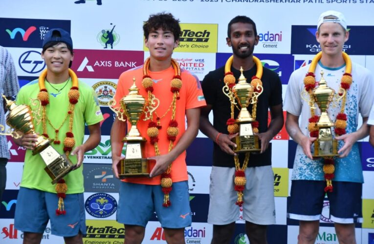 Ramkumar in line for back to back ITF title; Japanese pair win doubles title at Ultratech Cement ITF Kalaburagi Open