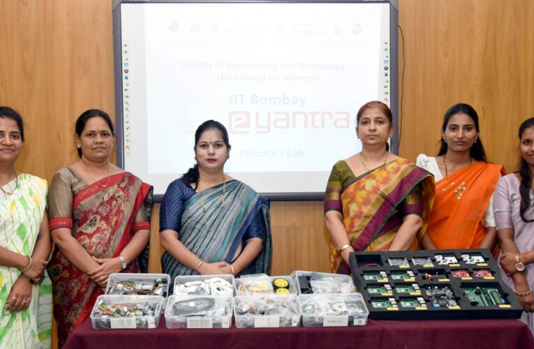 E-Yantra Laboratory with technical knowhow of IIT Bombay inaugurated in Sharnbasva University